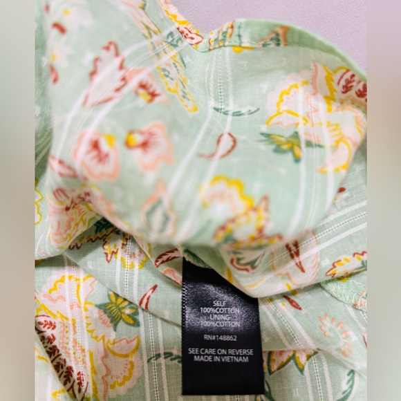 NWT Torrid Clip Dot  Cotton Viole Blouson Sl. Sq. Neck Smocked Top Size 1X 14-16 - Picture 12 of 13